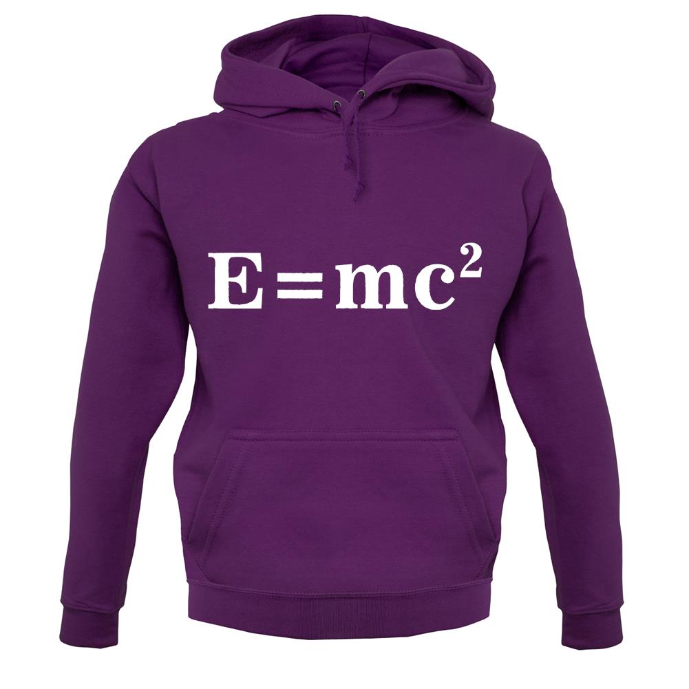 E=Mc2 unisex hoodie E=Mc2 unisex hoodie