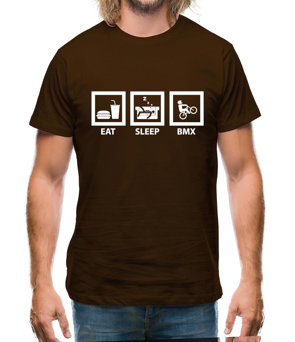 Eat Sleep Bmx Mens T-Shirt Eat Sleep Bmx Mens T-Shirt