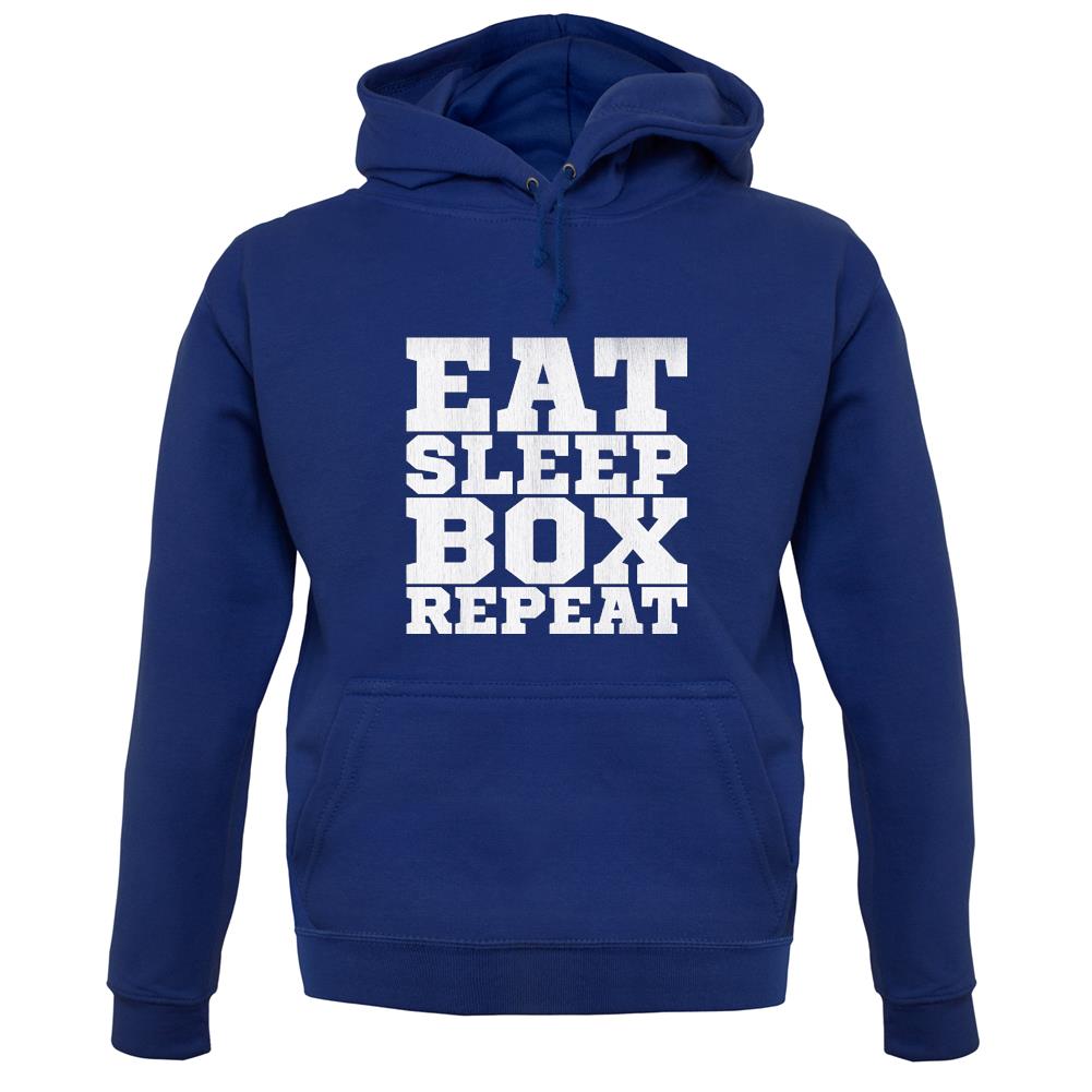 Eat Sleep Box REPEAT unisex hoodie Eat Sleep Box REPEAT unisex hoodie