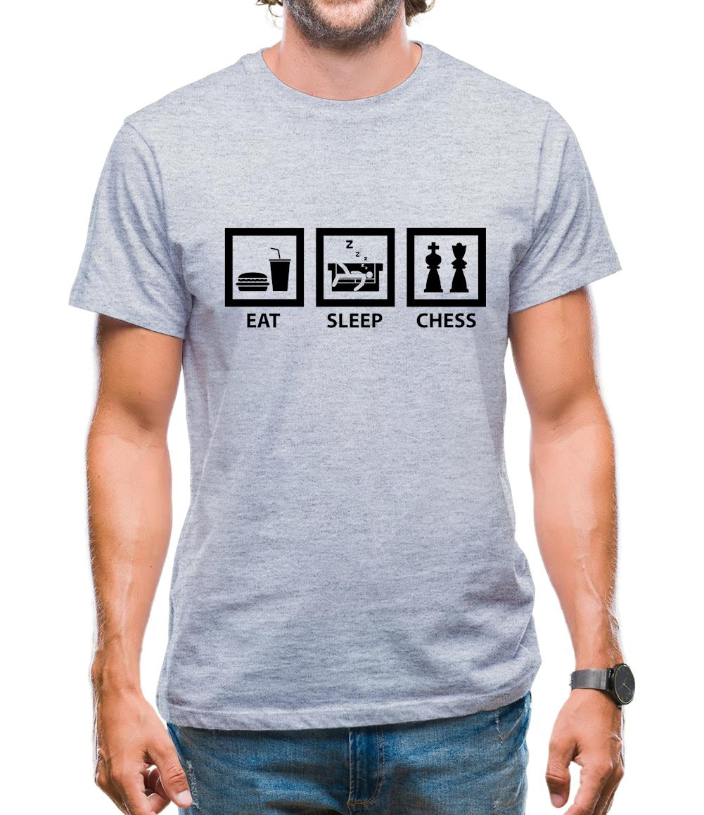 Eat Sleep Chess Mens T-Shirt Eat Sleep Chess Mens T-Shirt