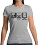 Eat Sleep Field Hockey Womens T-Shirt Eat Sleep Field Hockey Womens T-Shirt