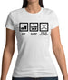 Eat Sleep Field Hockey Womens T-Shirt Eat Sleep Field Hockey Womens T-Shirt