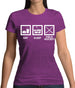 Eat Sleep Field Hockey Womens T-Shirt Eat Sleep Field Hockey Womens T-Shirt