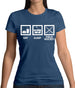 Eat Sleep Field Hockey Womens T-Shirt Eat Sleep Field Hockey Womens T-Shirt