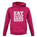Eat Sleep Game Repeat unisex hoodie Eat Sleep Game Repeat unisex hoodie