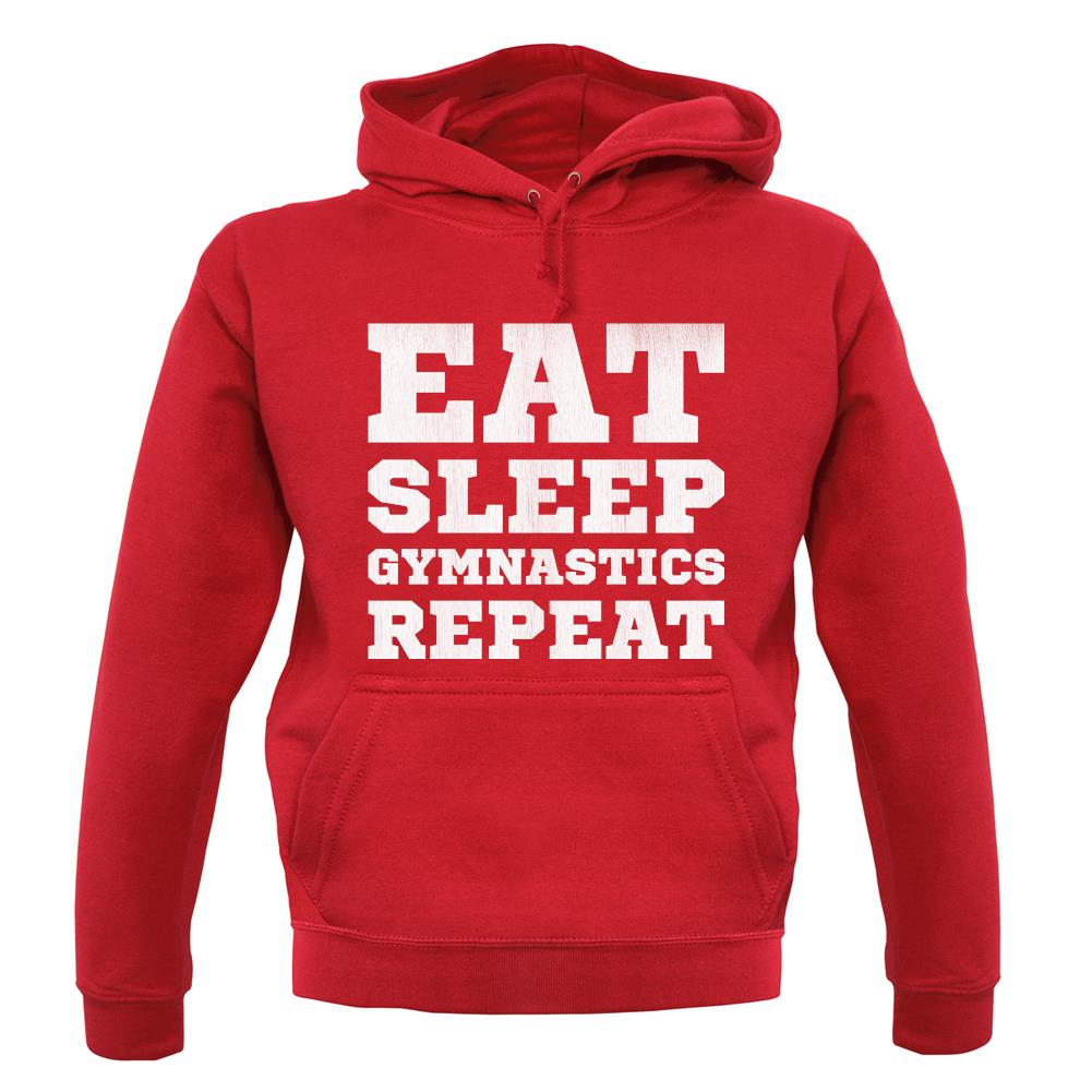 Eat Sleep Gymnastics Repeat unisex hoodie Eat Sleep Gymnastics Repeat unisex hoodie