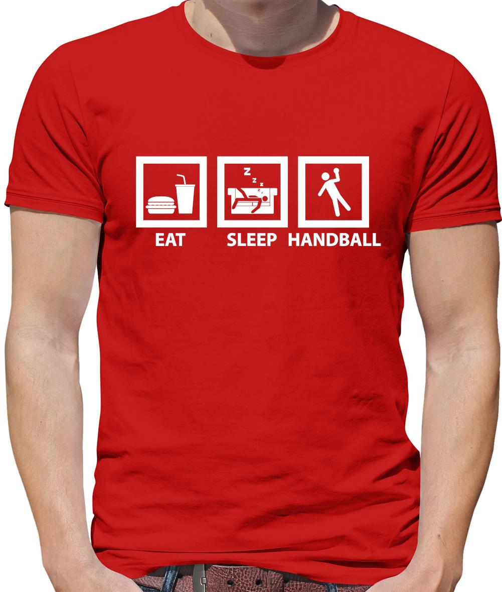 Dressdown Eat Sleep Handball Mens T-Shirt Dressdown Eat Sleep Handball Mens T-Shirt