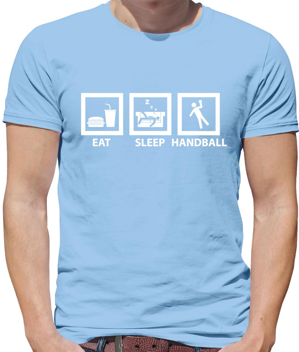 Dressdown Eat Sleep Handball Mens T-Shirt Dressdown Eat Sleep Handball Mens T-Shirt