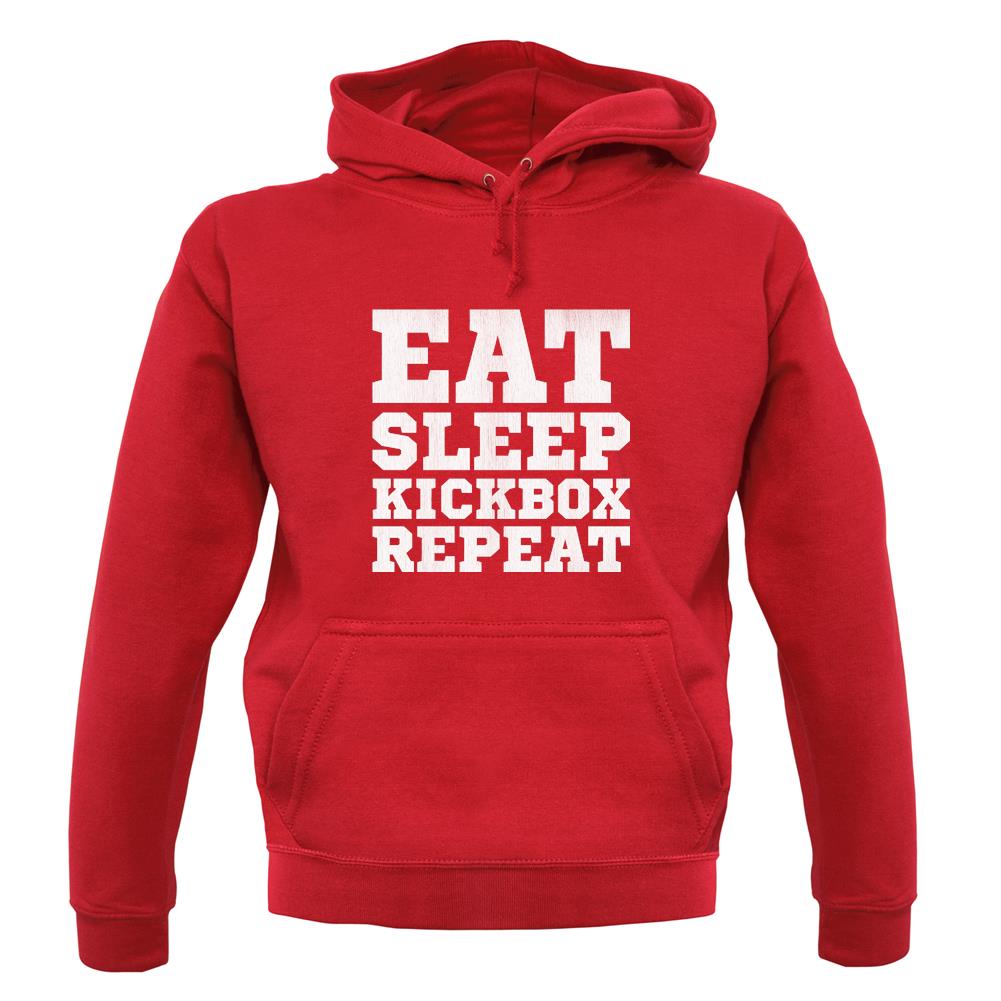 Eat Sleep Kickbox REPEAT unisex hoodie Eat Sleep Kickbox REPEAT unisex hoodie