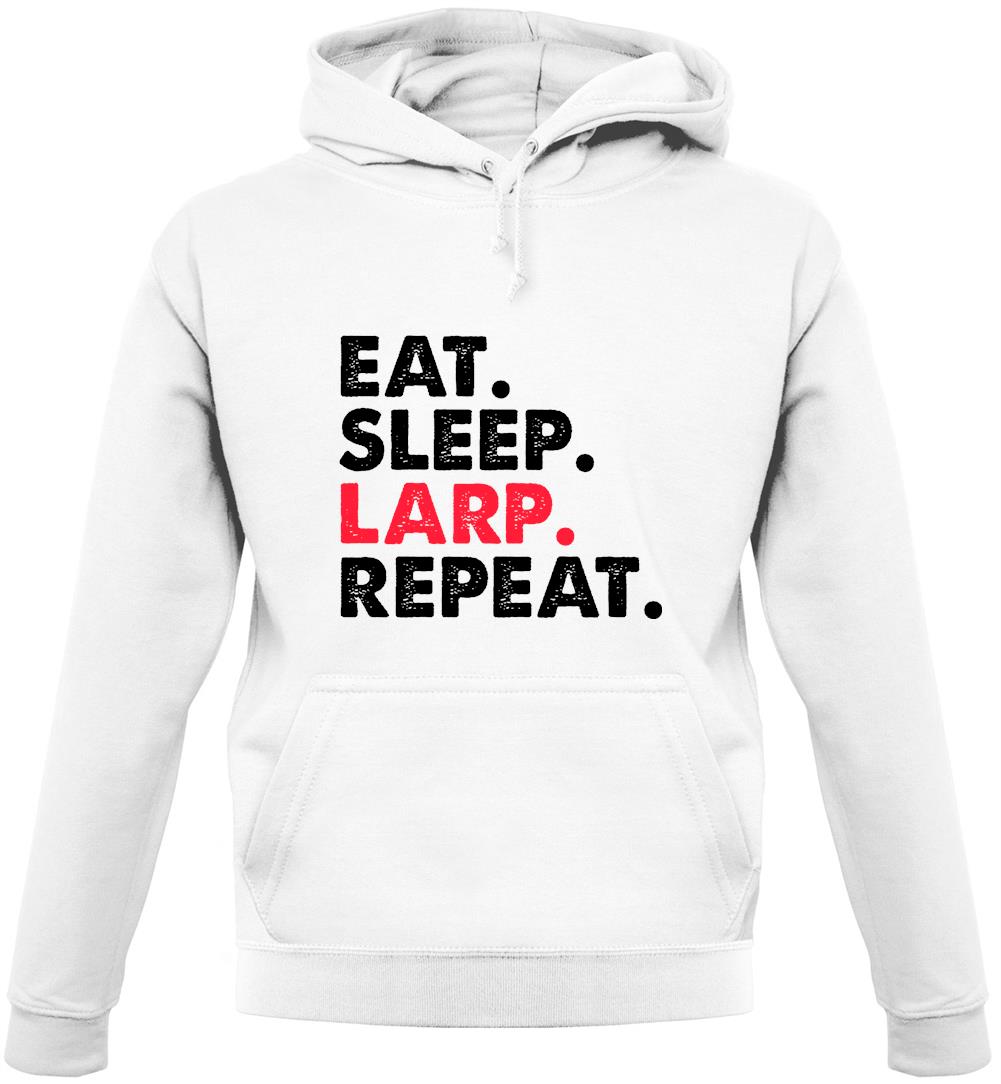Eat Sleep Larp Repeat Unisex Hoodie Eat Sleep Larp Repeat Unisex Hoodie
