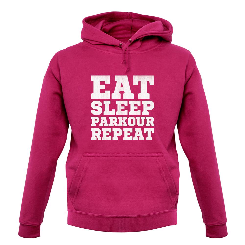 Eat Sleep Parkour REPEAT unisex hoodie Eat Sleep Parkour REPEAT unisex hoodie
