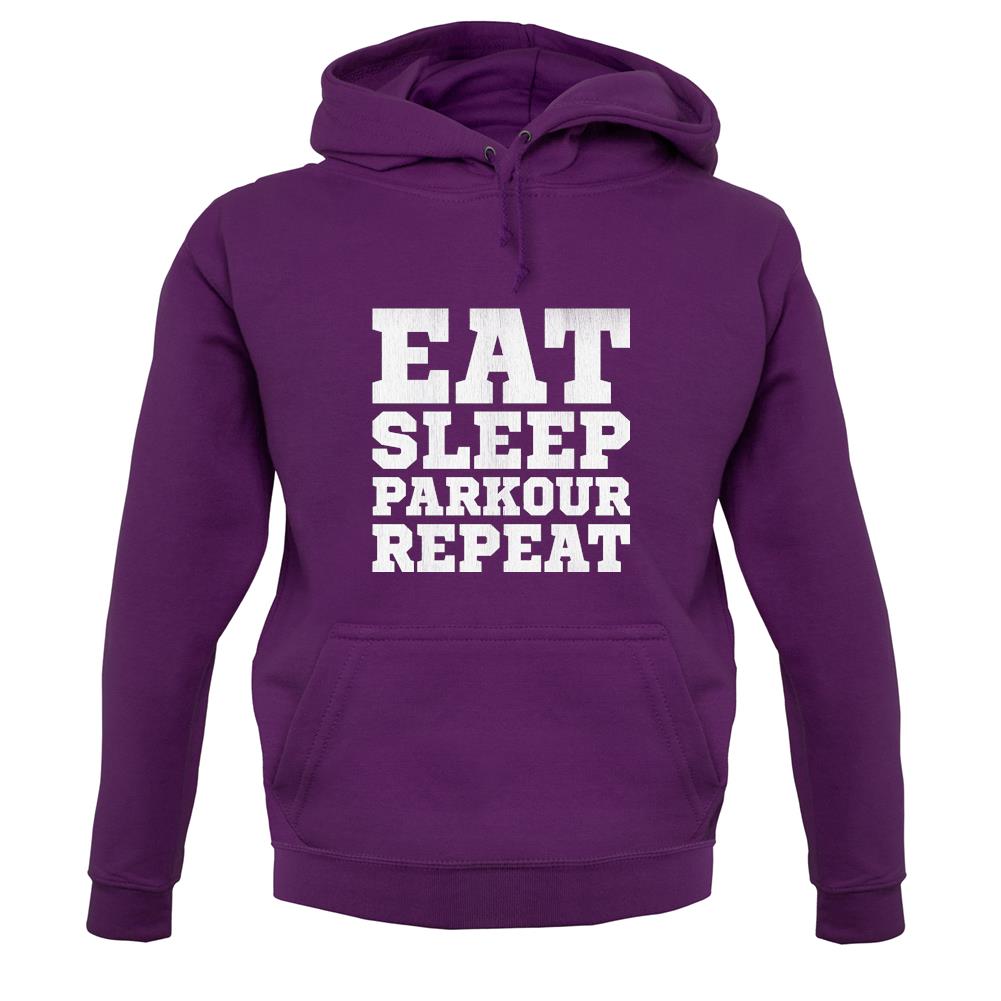 Eat Sleep Parkour REPEAT unisex hoodie Eat Sleep Parkour REPEAT unisex hoodie