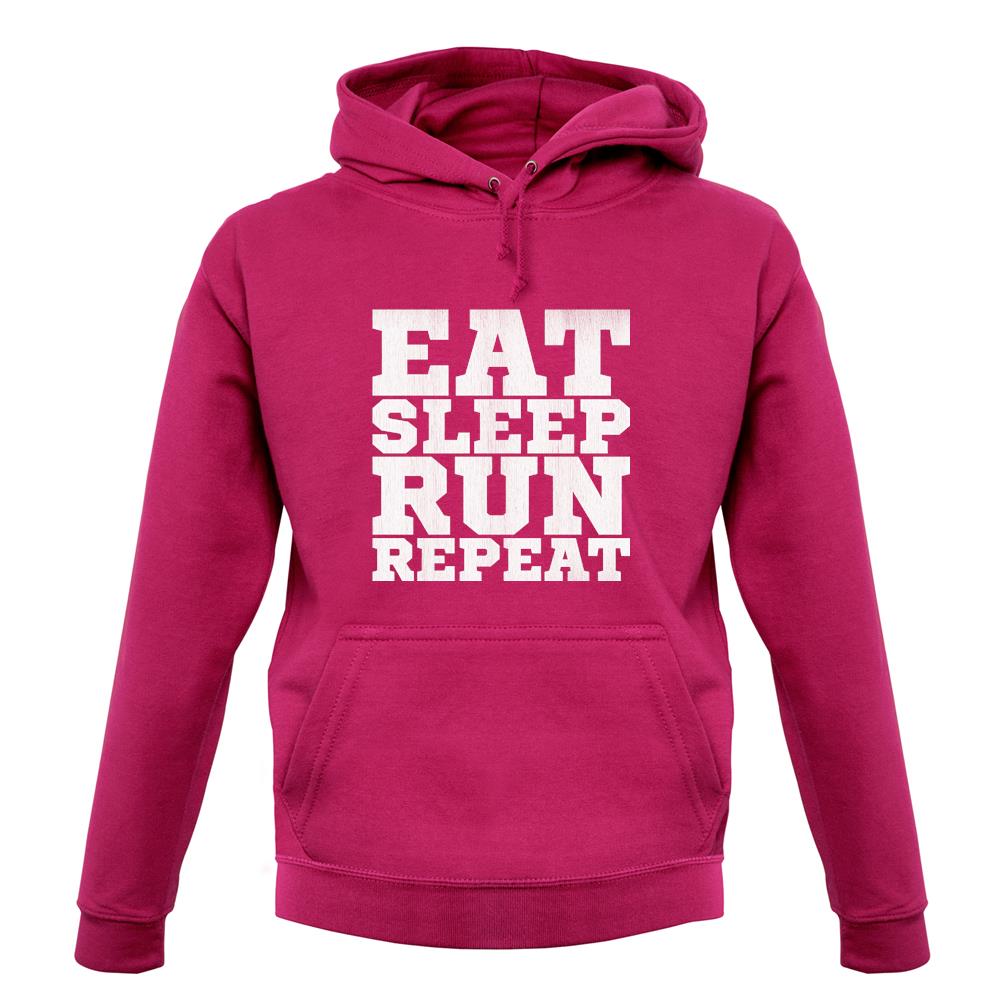 Eat Sleep Run REPEAT unisex hoodie Eat Sleep Run REPEAT unisex hoodie