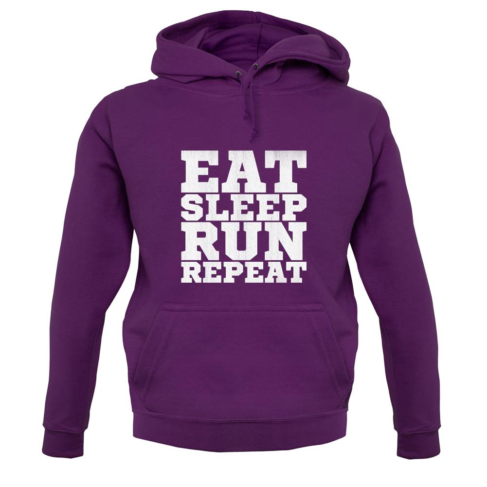 Eat Sleep Run REPEAT unisex hoodie Eat Sleep Run REPEAT unisex hoodie