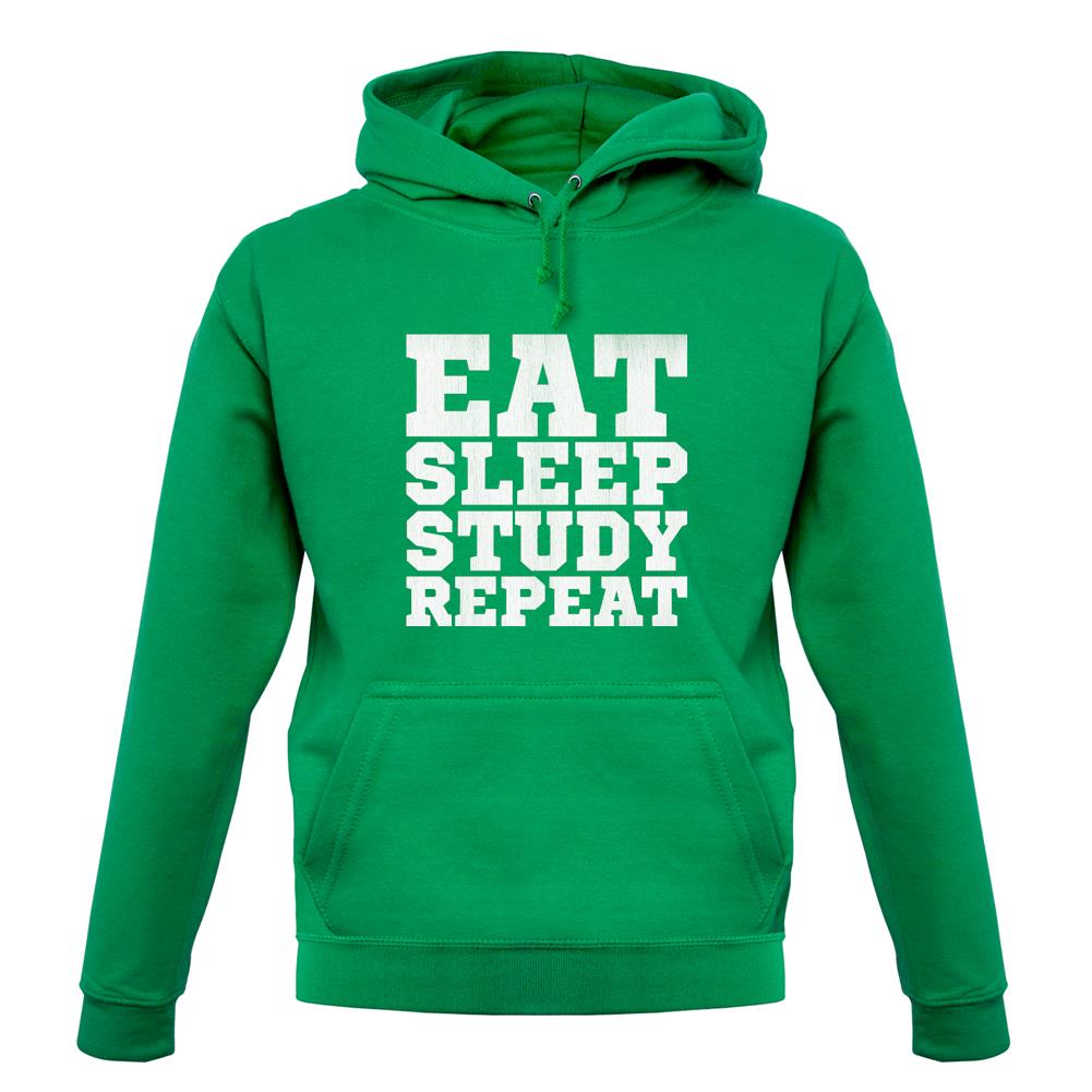 Eat Sleep Study Repeat unisex hoodie Eat Sleep Study Repeat unisex hoodie