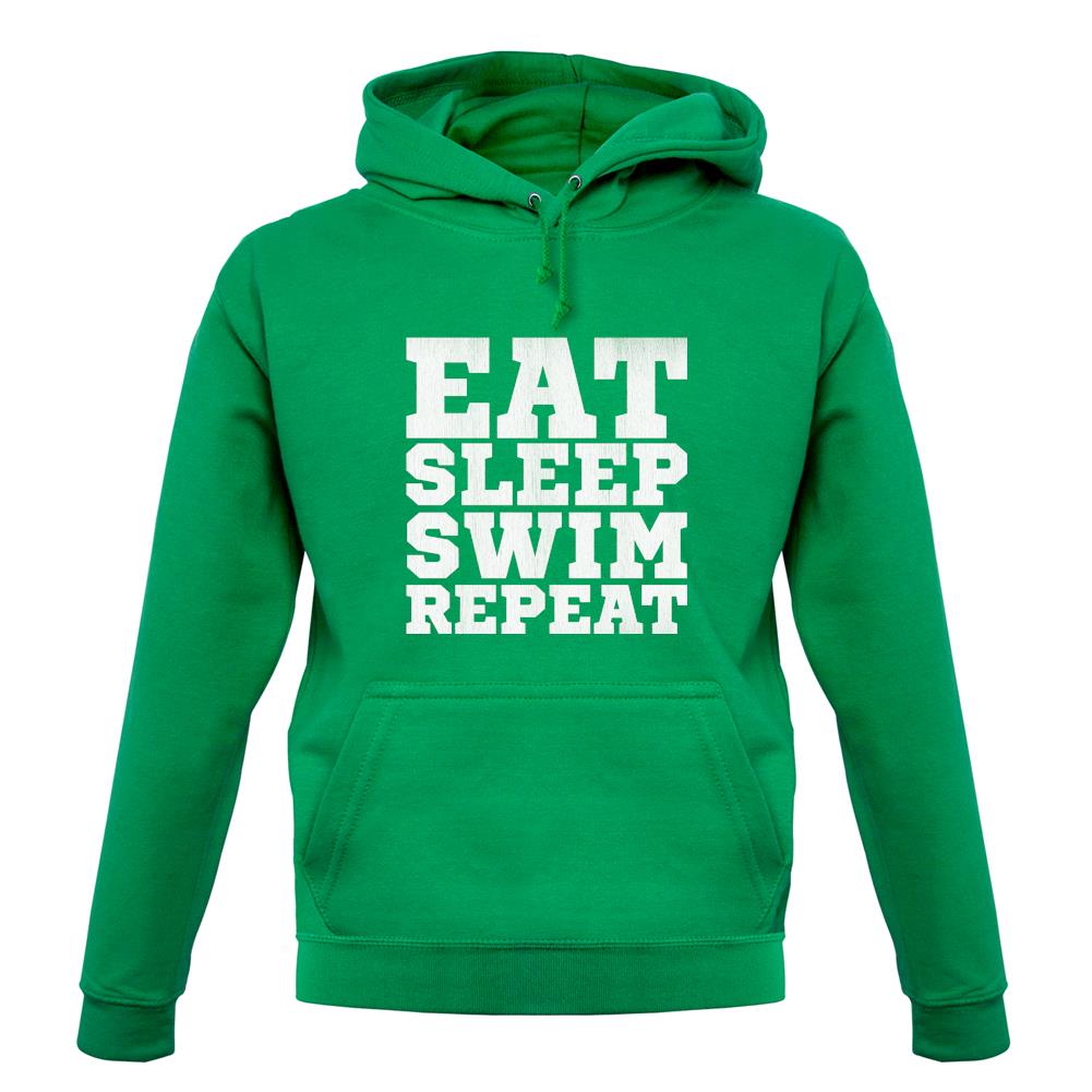 Eat Sleep Swim Repeat unisex hoodie Eat Sleep Swim Repeat unisex hoodie