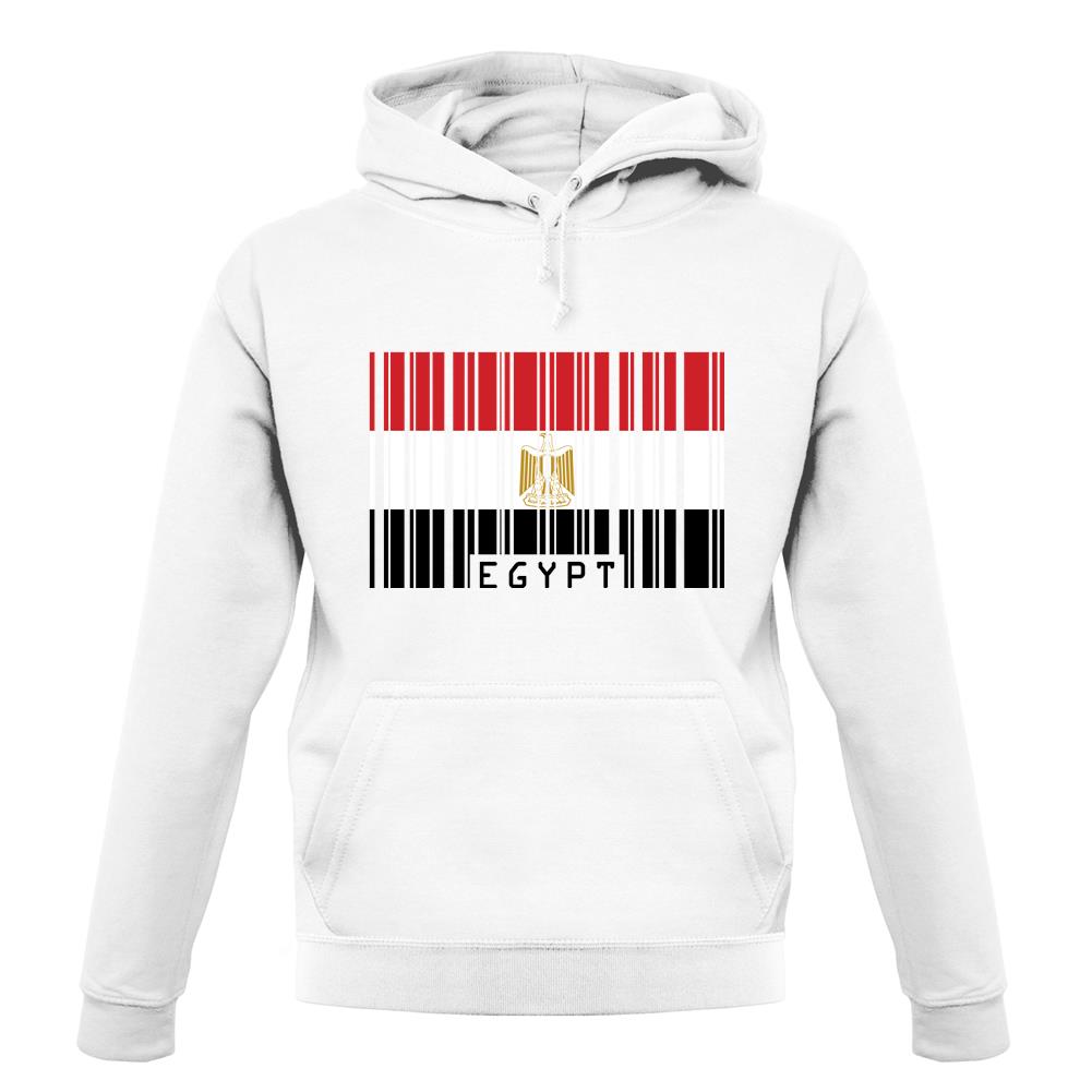 Egypt Barcode Style Flag unisex hoodie Egypt Barcode Style Flag unisex hoodie