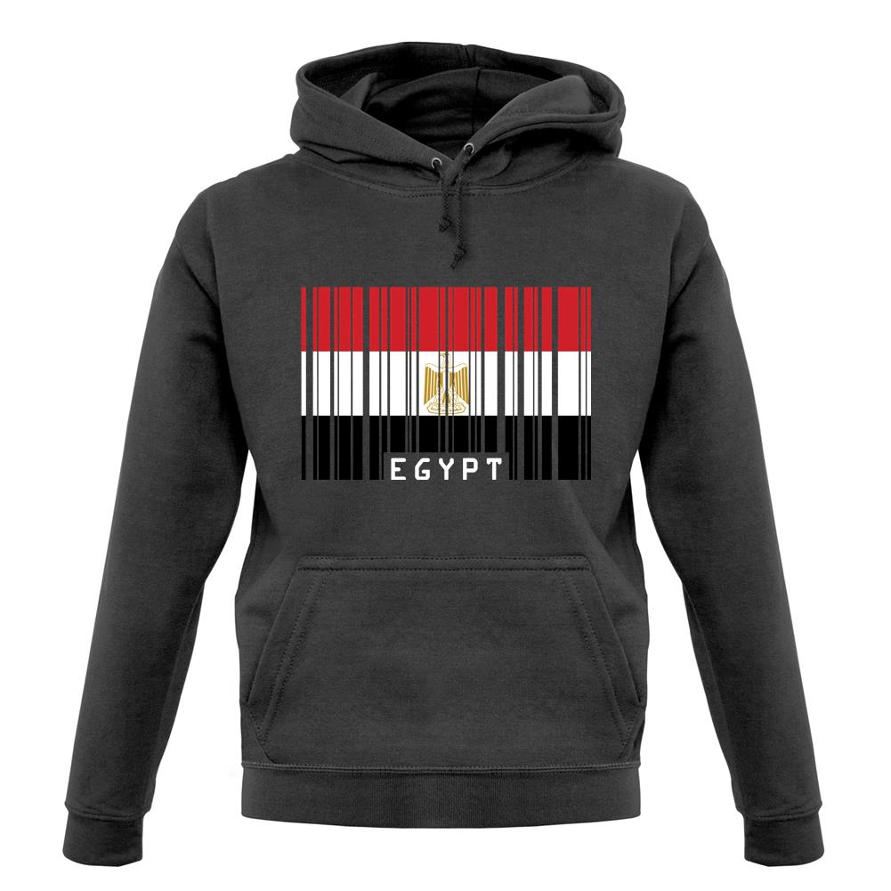 Egypt Barcode Style Flag unisex hoodie Egypt Barcode Style Flag unisex hoodie