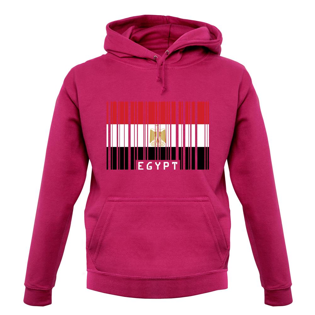 Egypt Barcode Style Flag unisex hoodie Egypt Barcode Style Flag unisex hoodie