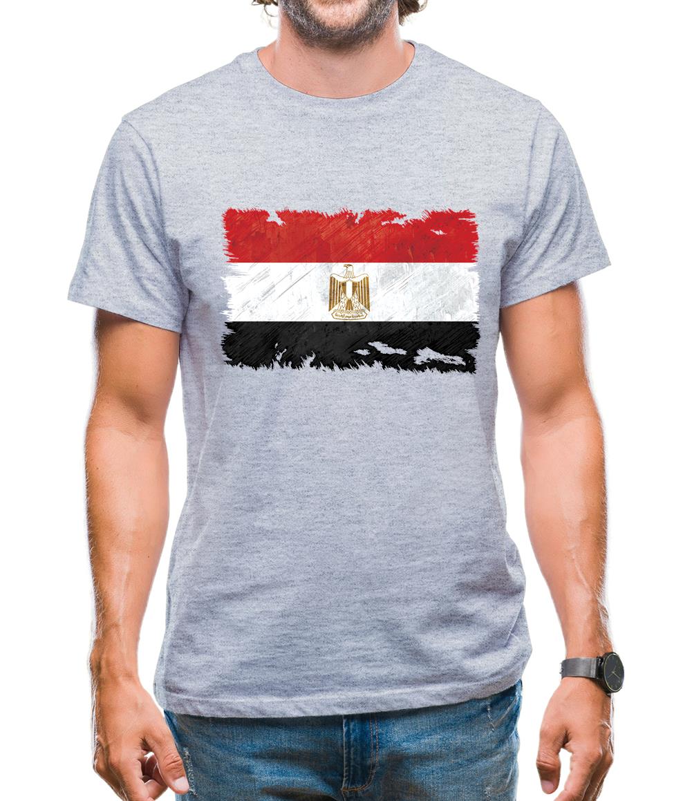 Egypt Grunge Style Flag Mens T-Shirt Egypt Grunge Style Flag Mens T-Shirt