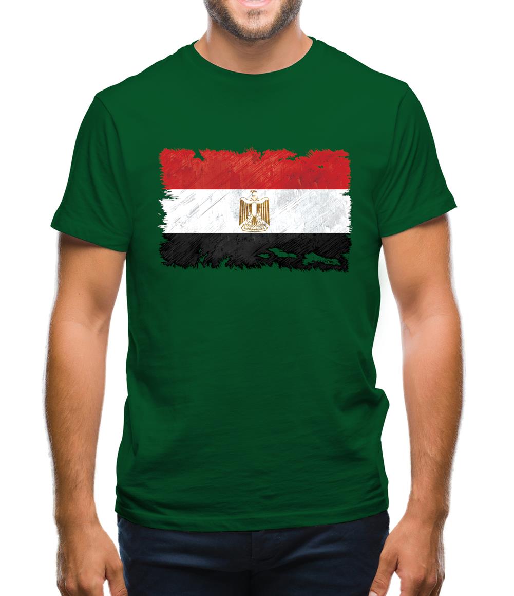 Egypt Grunge Style Flag Mens T-Shirt Egypt Grunge Style Flag Mens T-Shirt
