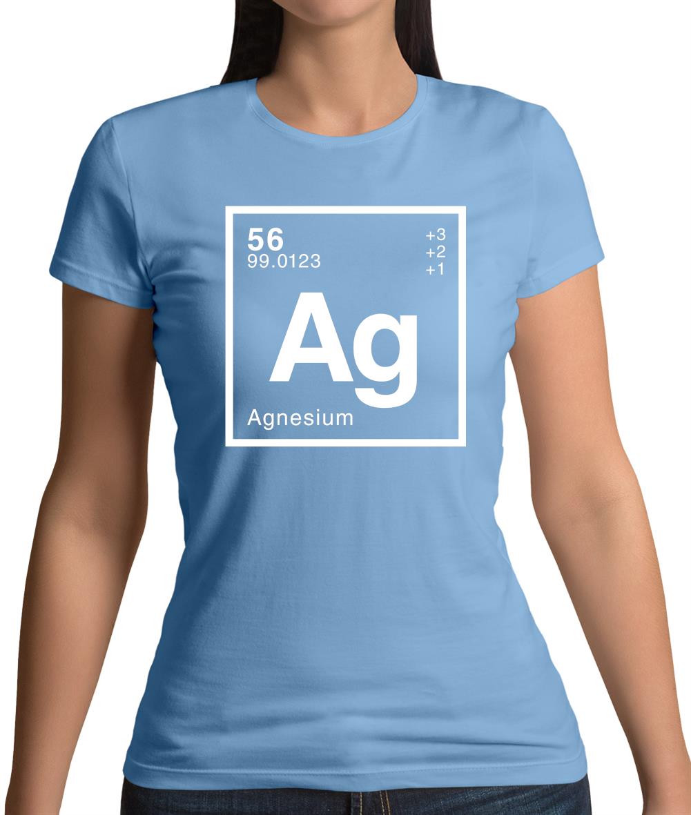 Agnes - Periodic Element Womens T-Shirt Agnes - Periodic Element Womens T-Shirt