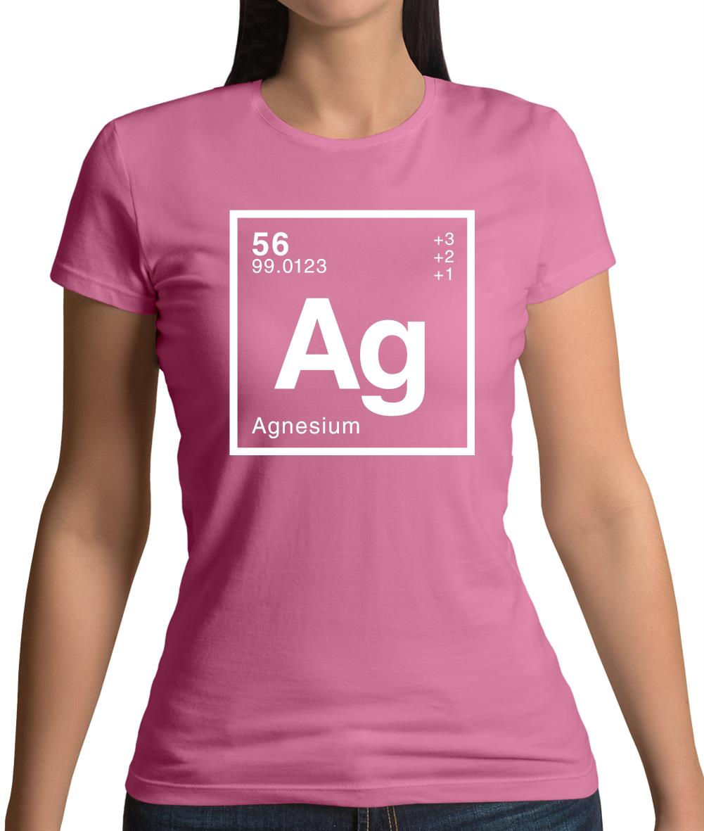 Agnes - Periodic Element Womens T-Shirt Agnes - Periodic Element Womens T-Shirt