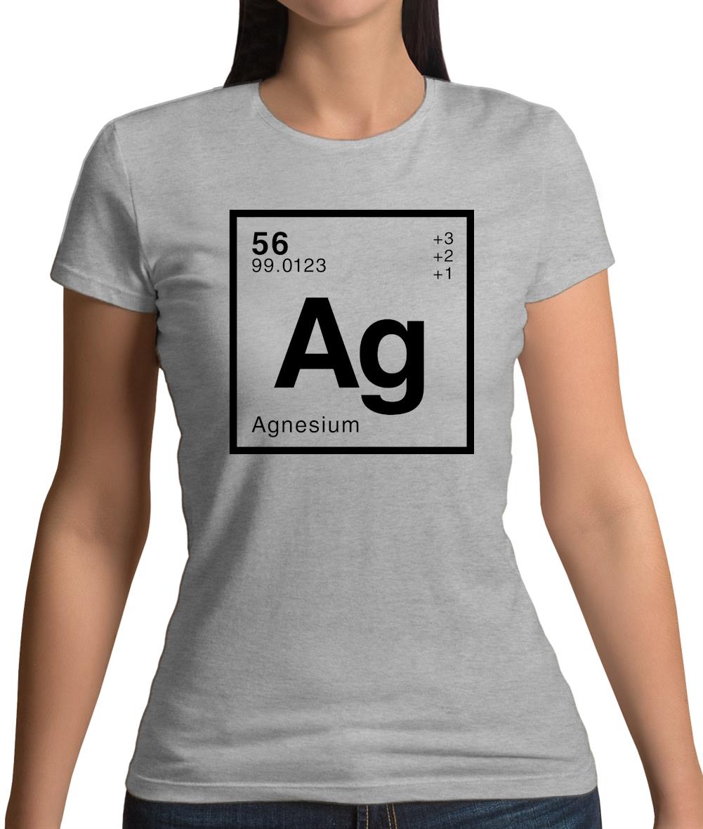 Agnes - Periodic Element Womens T-Shirt Agnes - Periodic Element Womens T-Shirt