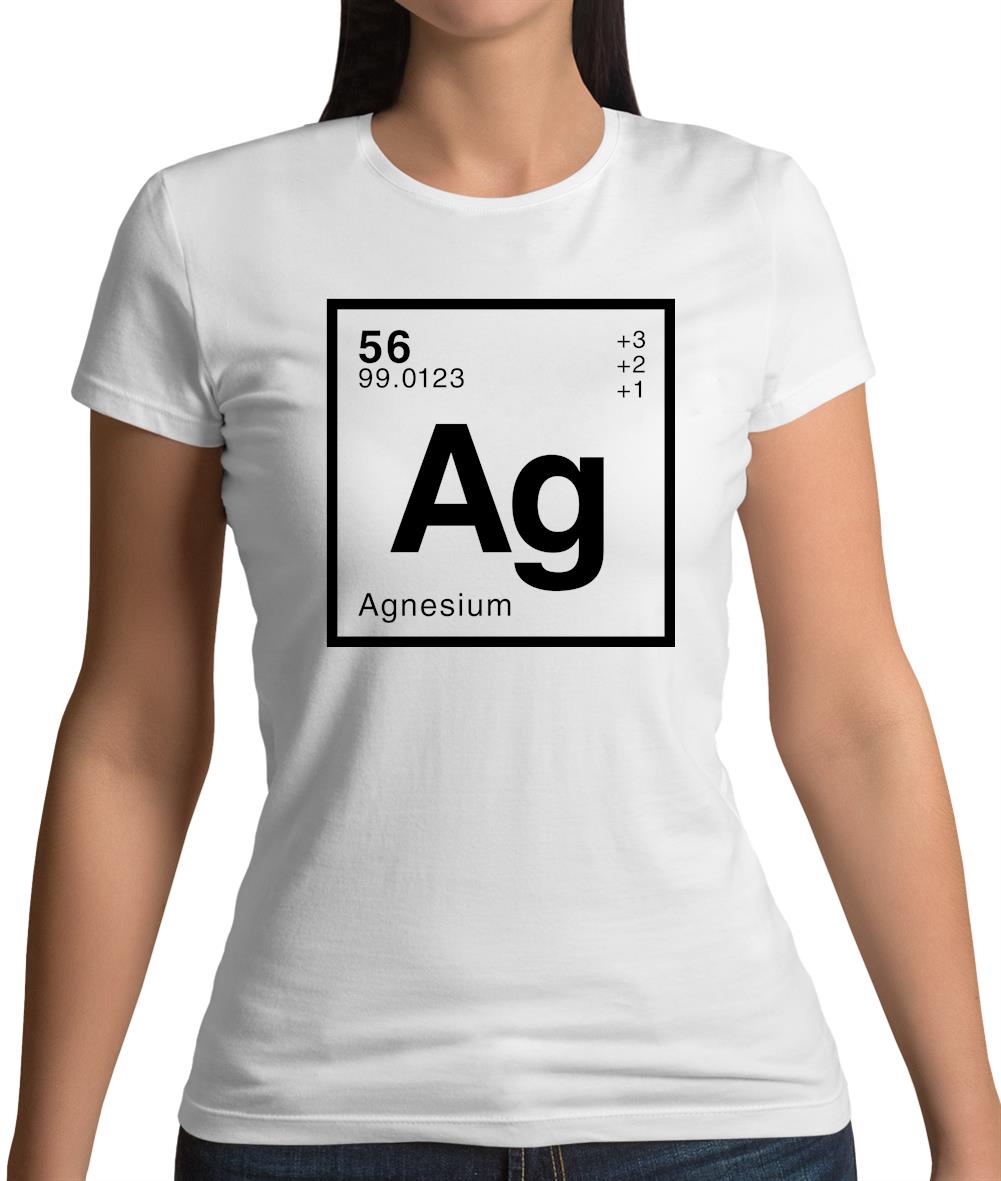 Agnes - Periodic Element Womens T-Shirt Agnes - Periodic Element Womens T-Shirt