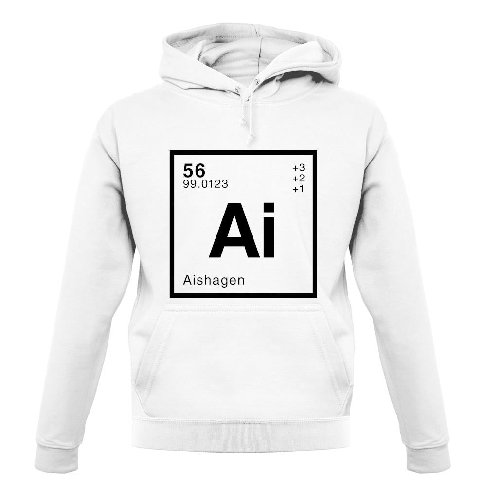Aisha - Periodic Element unisex hoodie Aisha - Periodic Element unisex hoodie