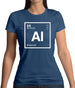 Alex - Periodic Element Womens T-Shirt Alex - Periodic Element Womens T-Shirt