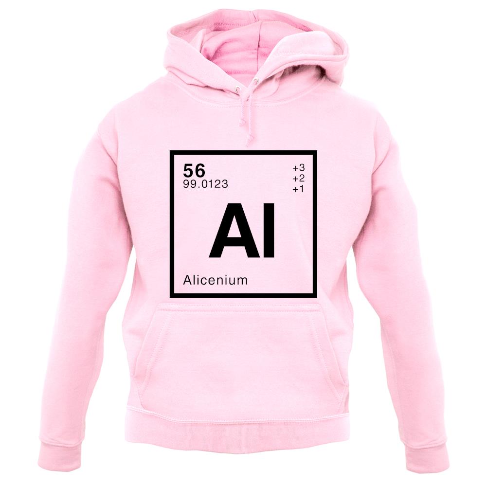 Alice - Periodic Element unisex hoodie Alice - Periodic Element unisex hoodie
