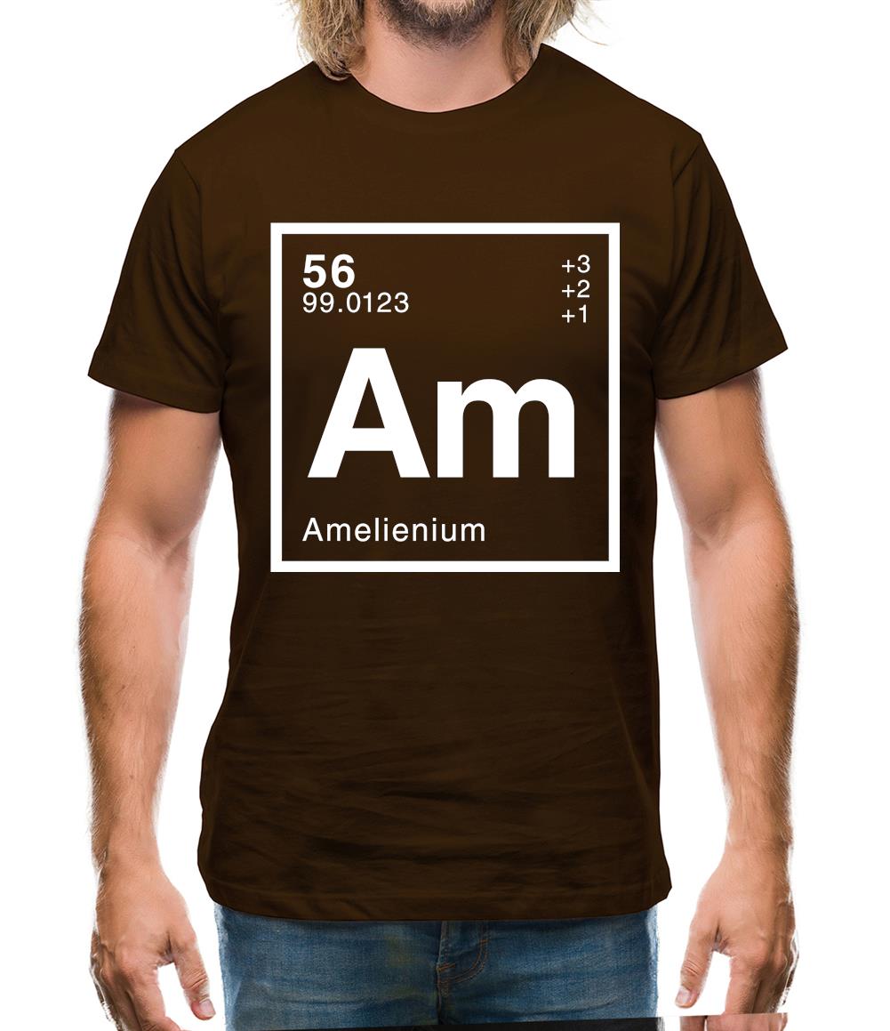 Amelie - Periodic Element Mens T-Shirt Amelie - Periodic Element Mens T-Shirt