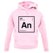 Andy - Periodic Element unisex hoodie Andy - Periodic Element unisex hoodie