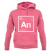 Andy - Periodic Element unisex hoodie Andy - Periodic Element unisex hoodie