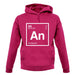 Andy - Periodic Element unisex hoodie Andy - Periodic Element unisex hoodie