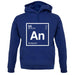 Andy - Periodic Element unisex hoodie Andy - Periodic Element unisex hoodie