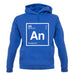 Andy - Periodic Element unisex hoodie Andy - Periodic Element unisex hoodie
