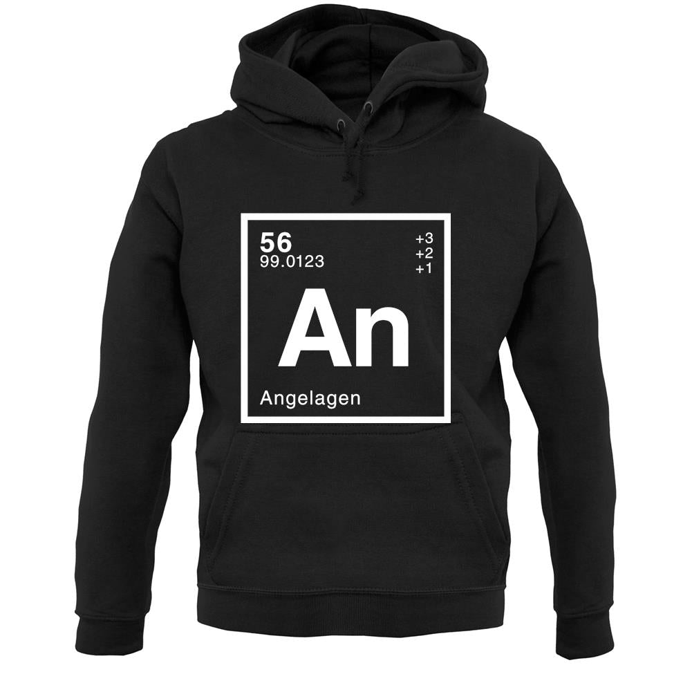 Angela - Periodic Element Unisex Hoodie