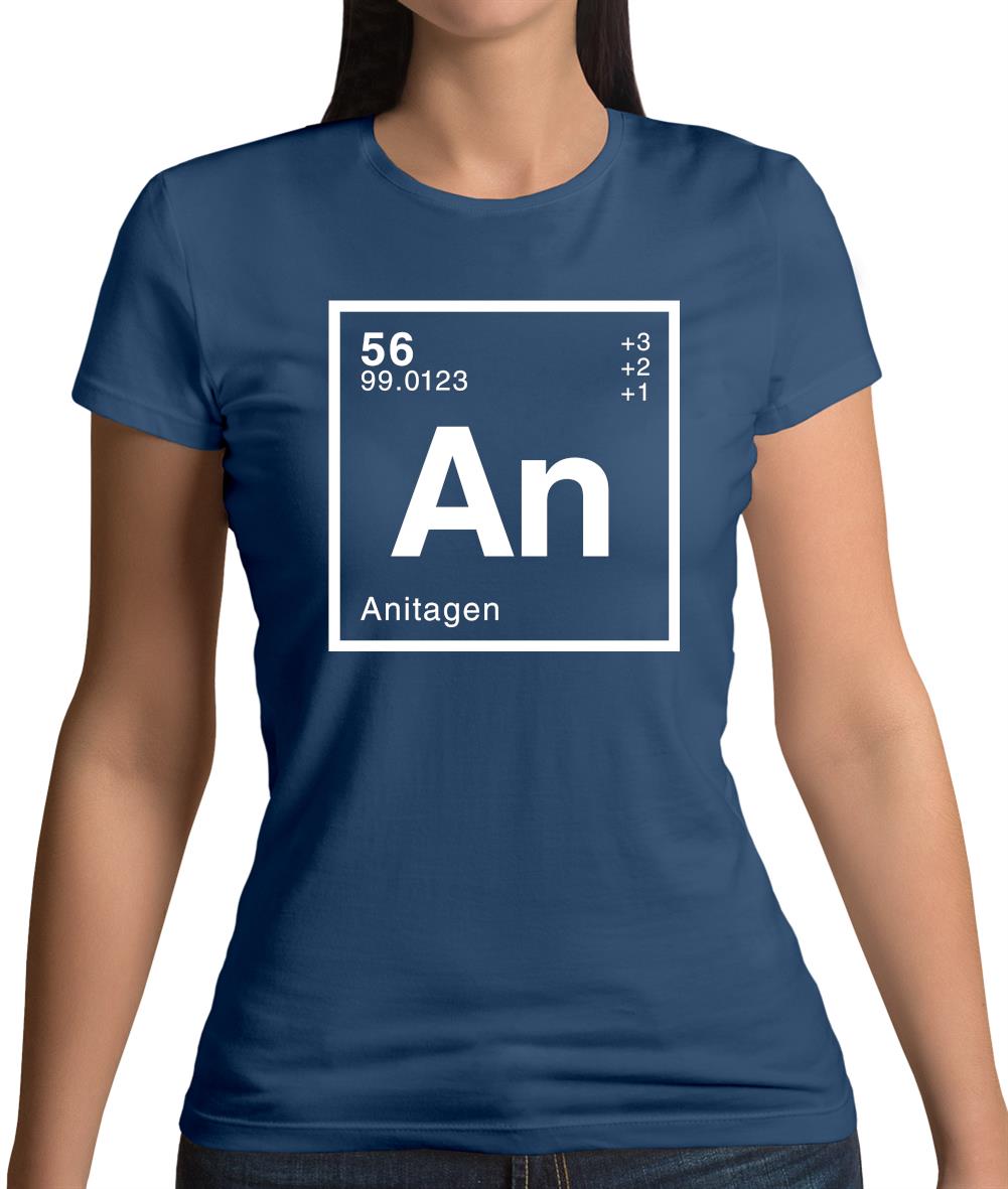 Anita - Periodic Element Womens T-Shirt Anita - Periodic Element Womens T-Shirt