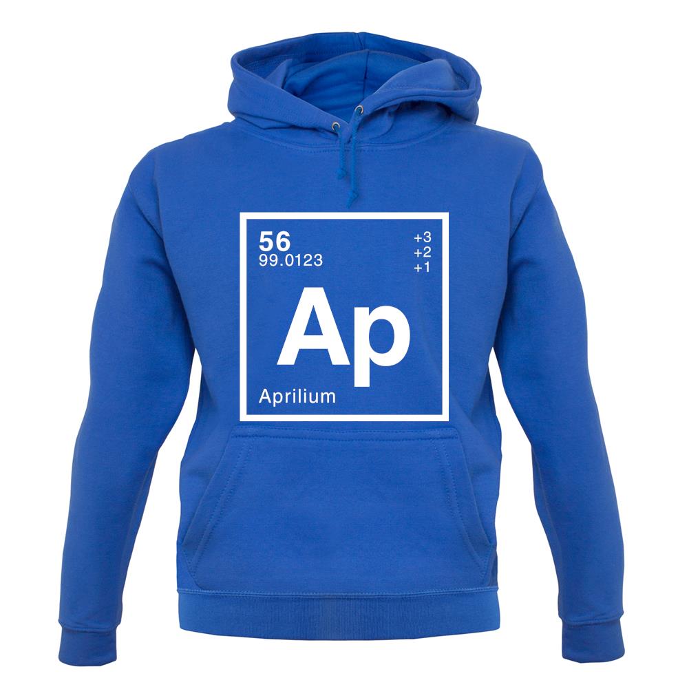 April - Periodic Element unisex hoodie April - Periodic Element unisex hoodie