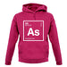 Ashlyn - Periodic Element unisex hoodie Ashlyn - Periodic Element unisex hoodie