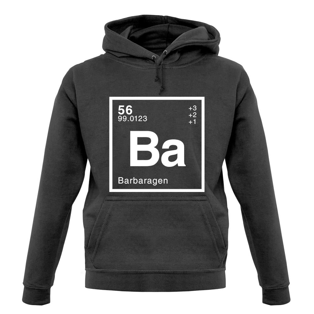 Barbara - Periodic Element unisex hoodie Barbara - Periodic Element unisex hoodie