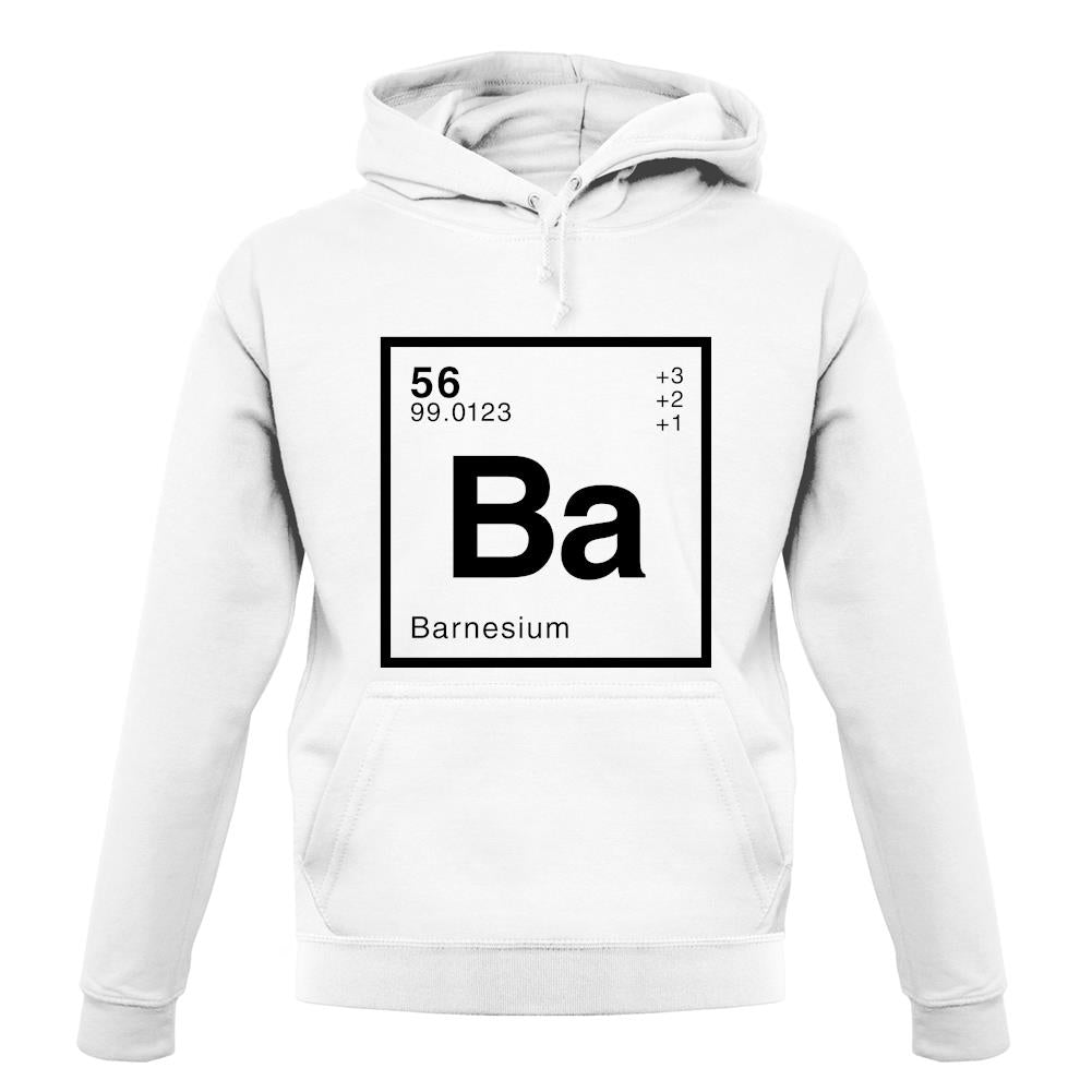 Barnes - Periodic Element unisex hoodie Barnes - Periodic Element unisex hoodie