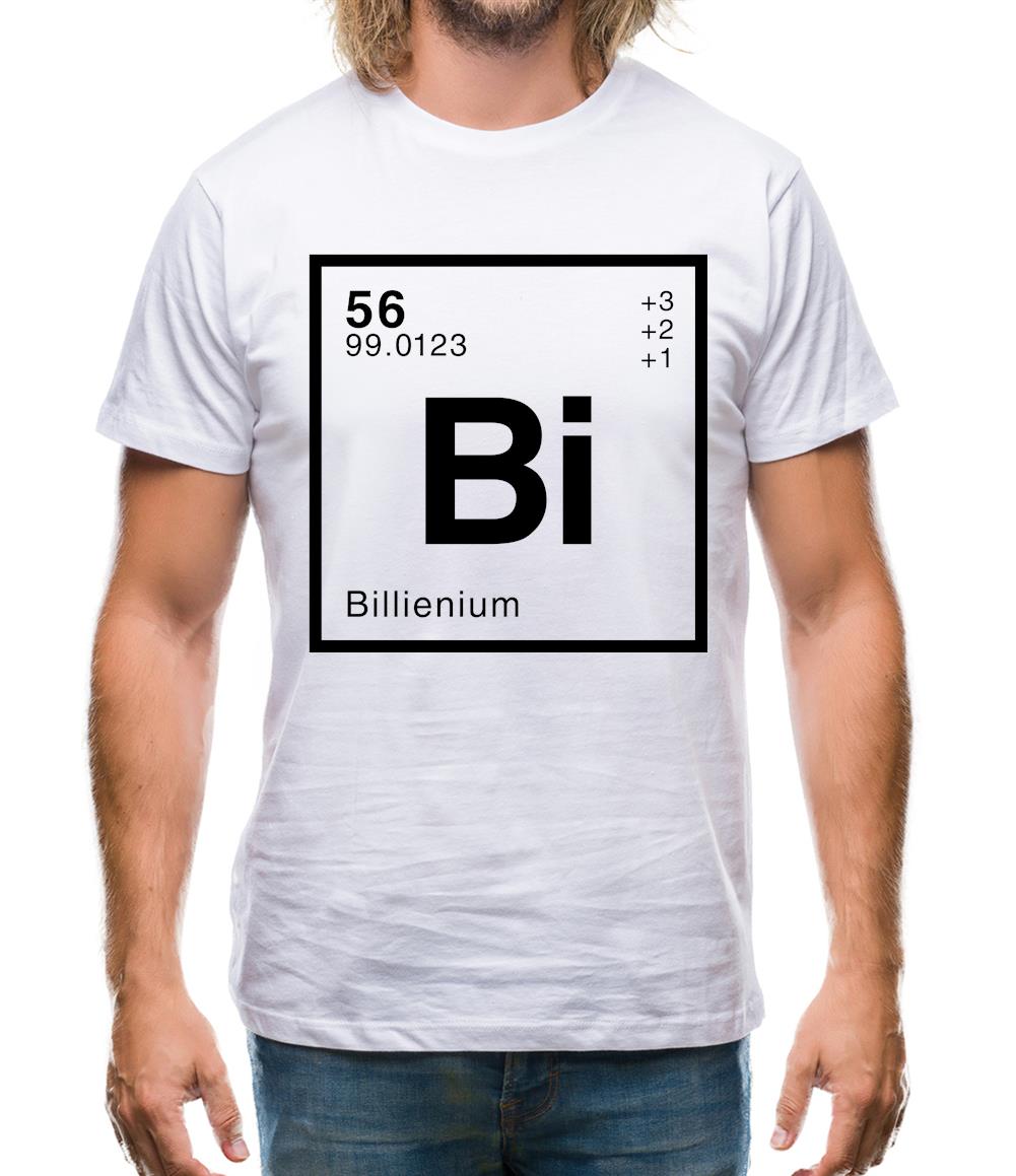 Billie - Periodic Element Mens T-Shirt Billie - Periodic Element Mens T-Shirt