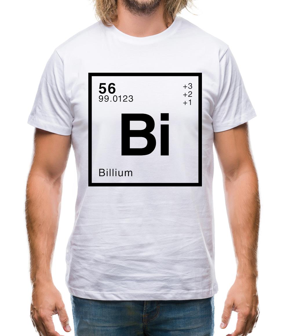 Bill - Periodic Element Mens T-Shirt Bill - Periodic Element Mens T-Shirt