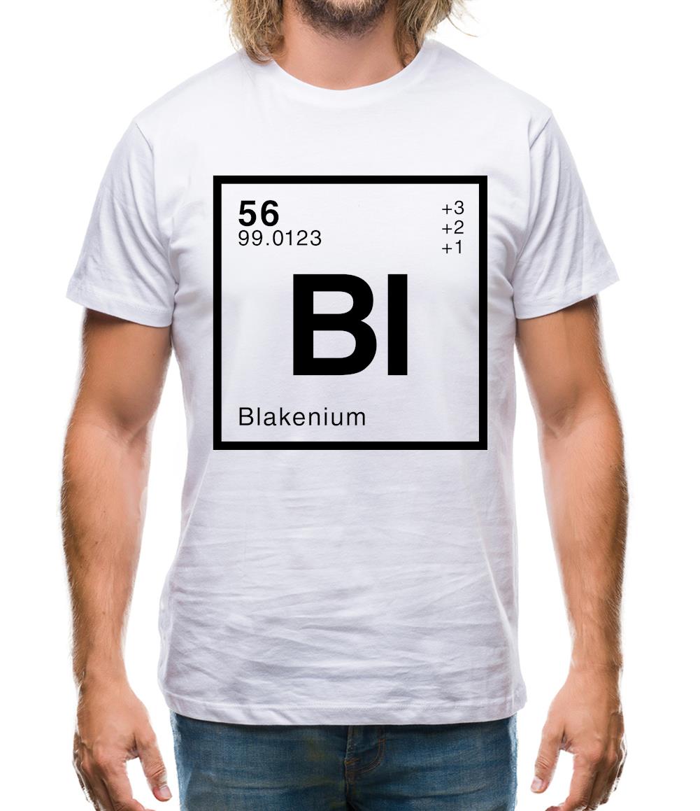 Blake - Periodic Element Mens T-Shirt Blake - Periodic Element Mens T-Shirt