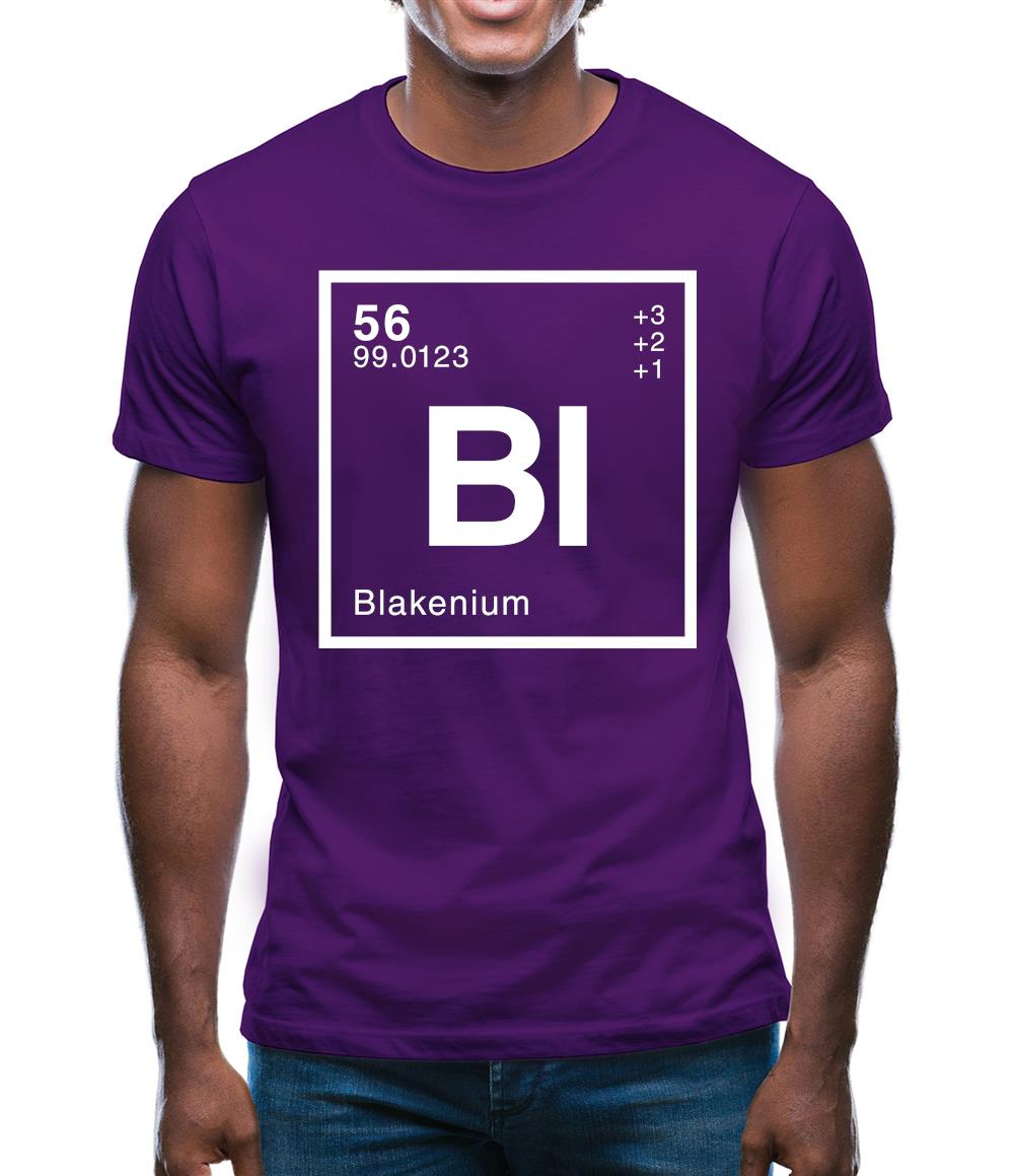 Blake - Periodic Element Mens T-Shirt Blake - Periodic Element Mens T-Shirt