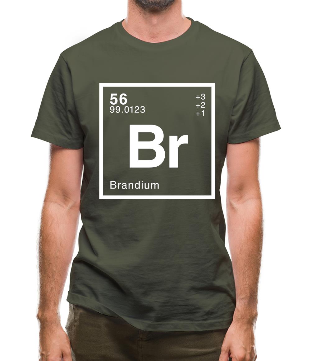 Brandi - Periodic Element Mens T-Shirt Brandi - Periodic Element Mens T-Shirt