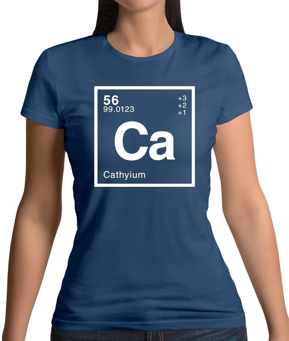 Cathy - Periodic Element Womens T-Shirt Cathy - Periodic Element Womens T-Shirt